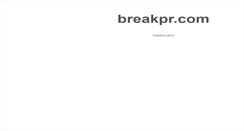 Desktop Screenshot of breakpr.com